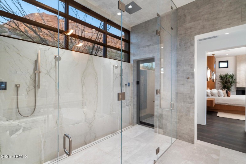 030-Primary Bathroom Shower _ View