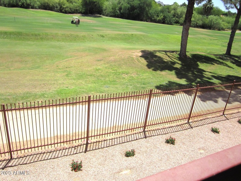 12 232 LOOKING DOWN FROM BALCONY