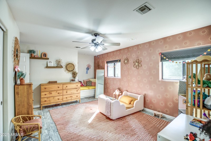 Bedroom 3 has a Reading Nook