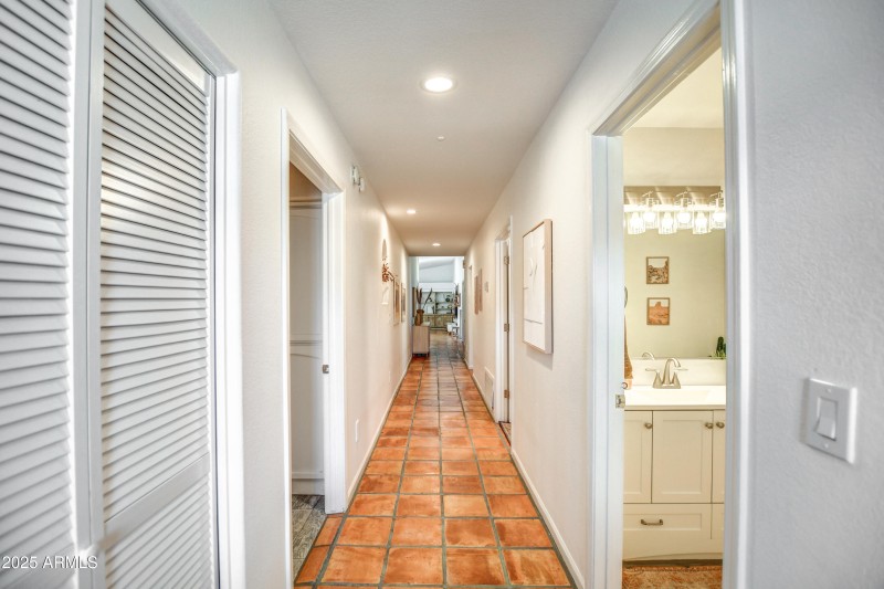 View Dining Room to Family Room