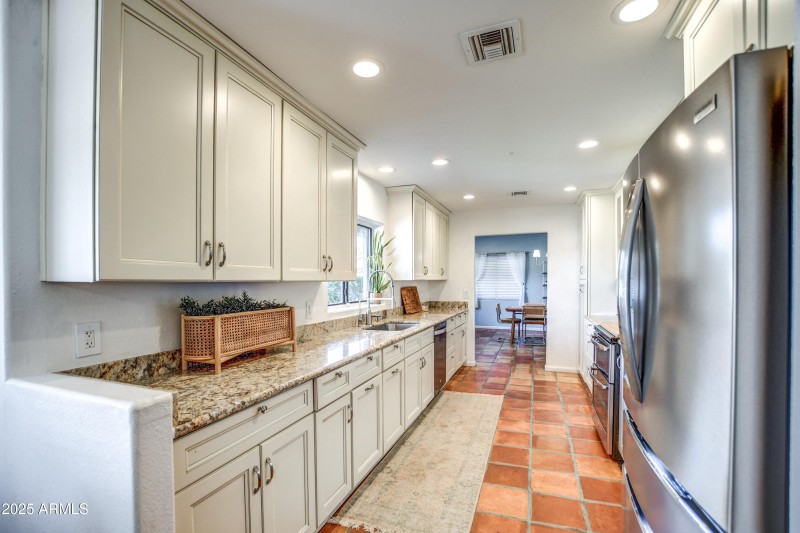 Lots of Counter Space & Beautiful Floors