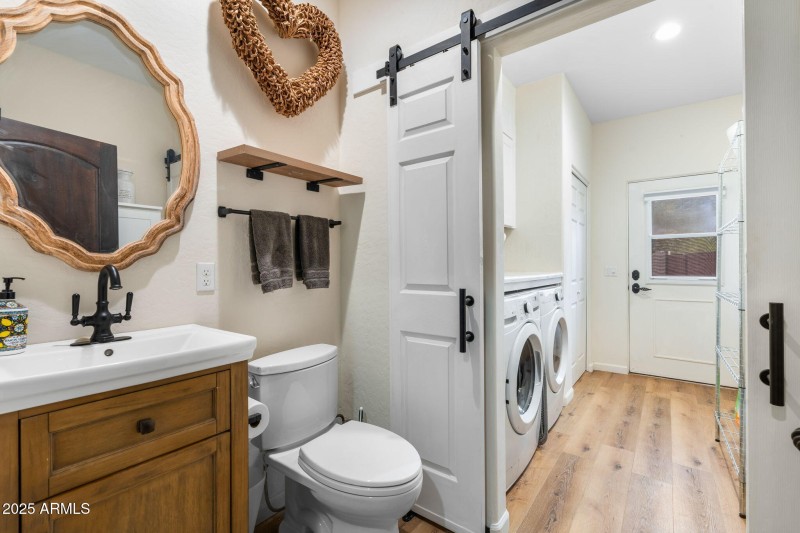 Powder Room/ Laundry