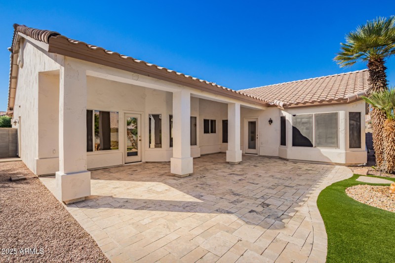 Low maintenance landscape