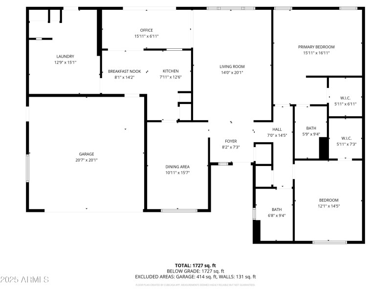 Floor Plan Manzanita