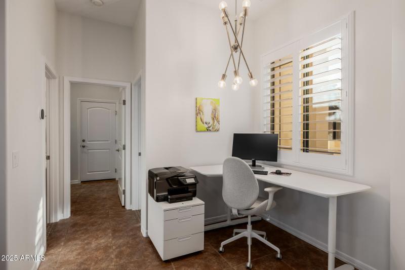 Informal dining area