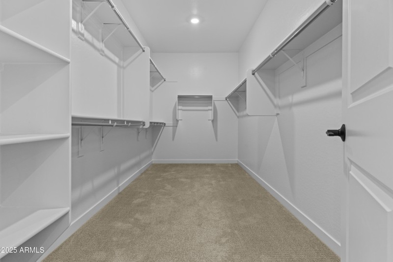Expansive Primary Walk-In Closet