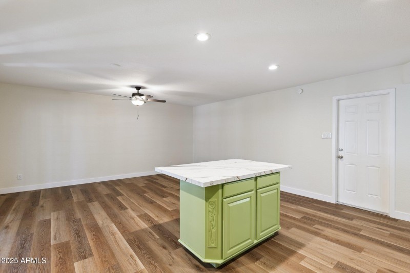 Kitchen to Family Room