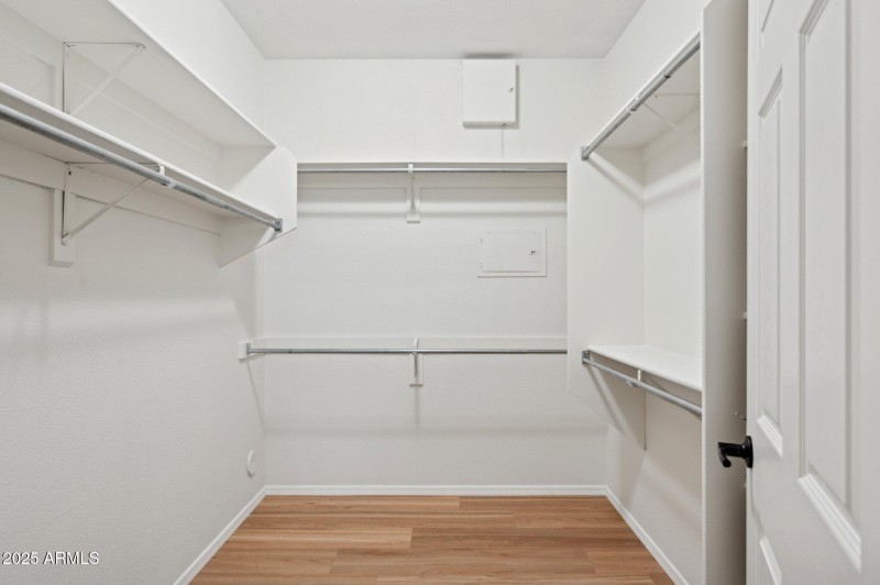 Primary Spacious Closet