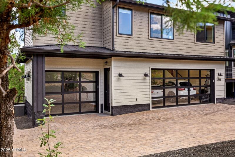 Modern Glass Garage Doors
