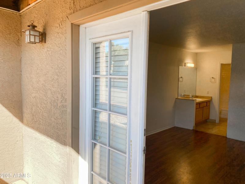 Patio off Primary Bedroom