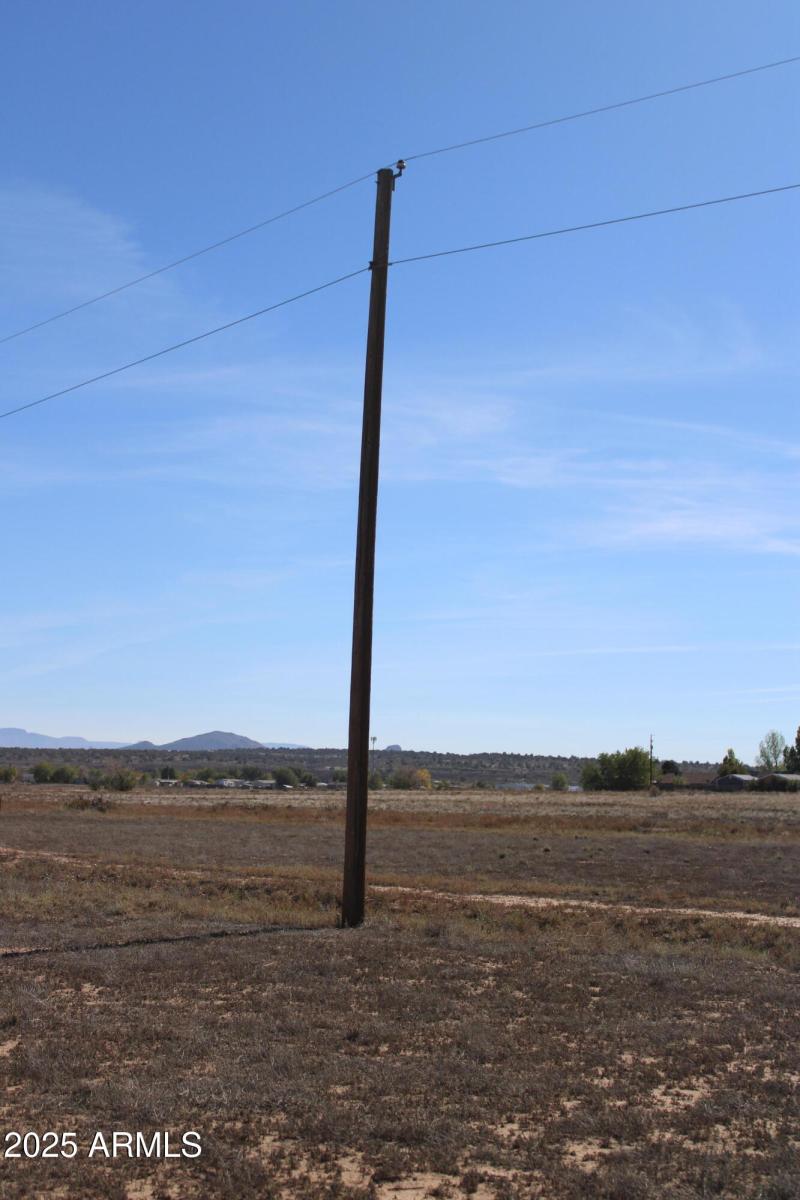 ELECTRICT RUNS IN THE BACK OF THE LOT