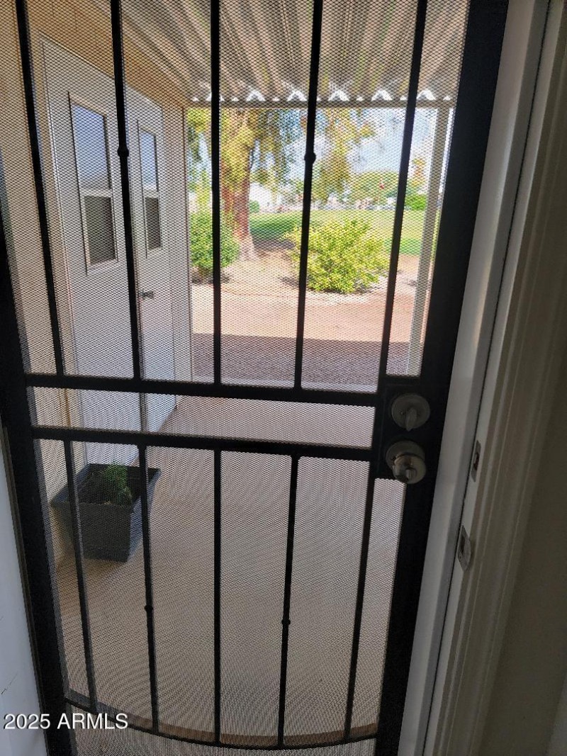 810 security door going to back patio