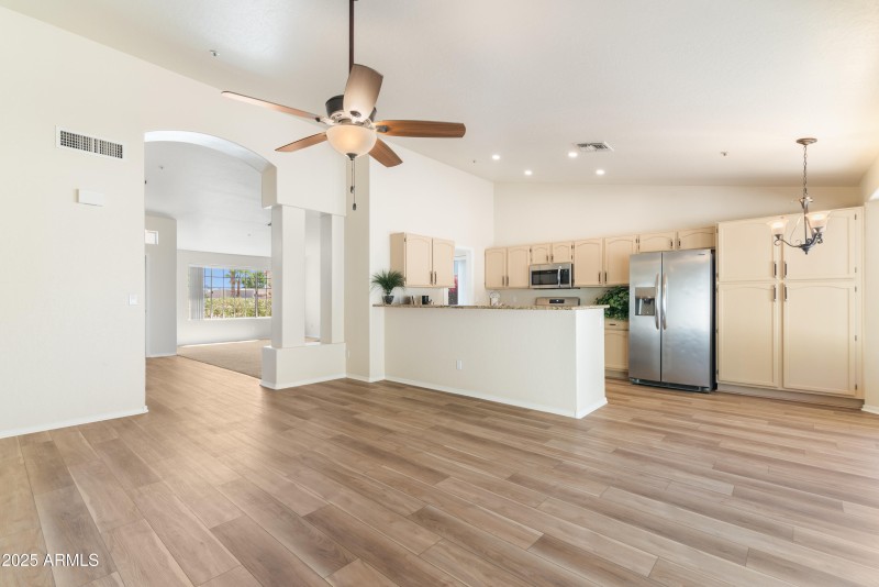 Family Room Looking towards Front Door
