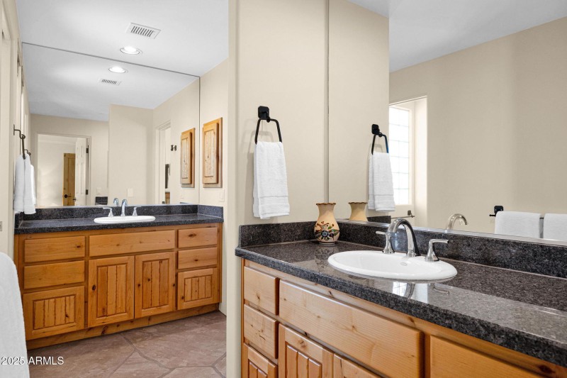 Jack and Jill with Separate Vanities