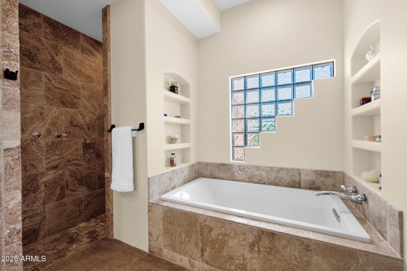 Large Tile Shower