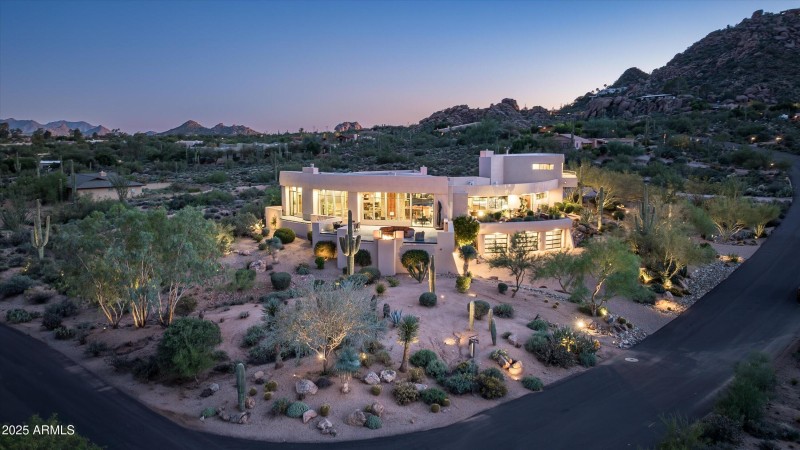 002_Twilight Aerial View