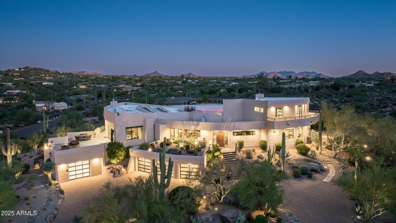 003_Twilight Aerial View