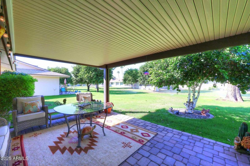 Covered Patio-View