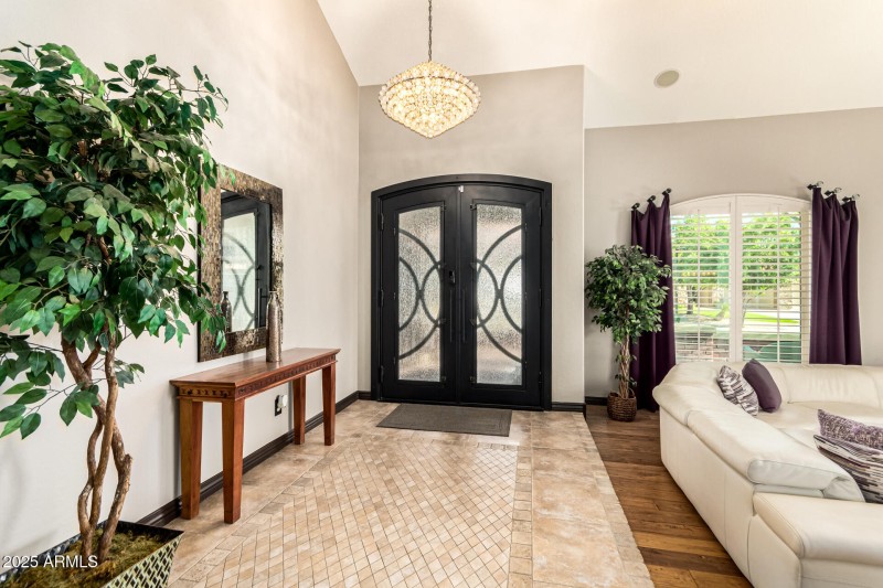 Entry with Custom Doors