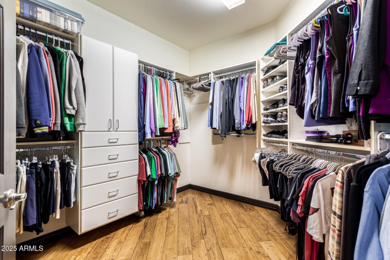 Primary Walk-in Closet