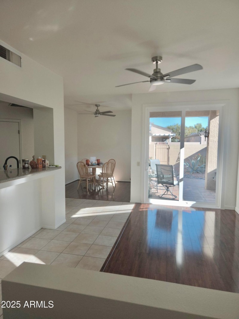 Family Room upon entering