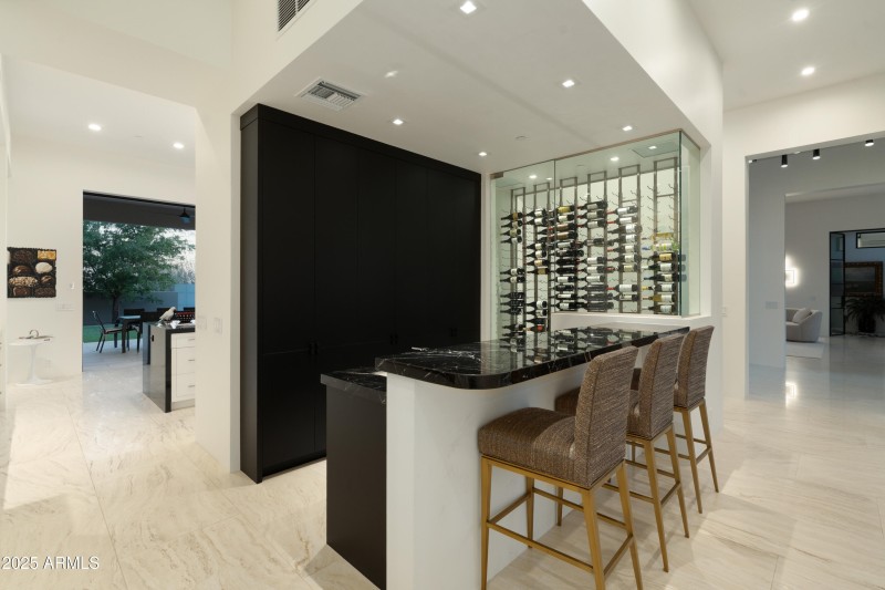 Beverage Station w/ Seating