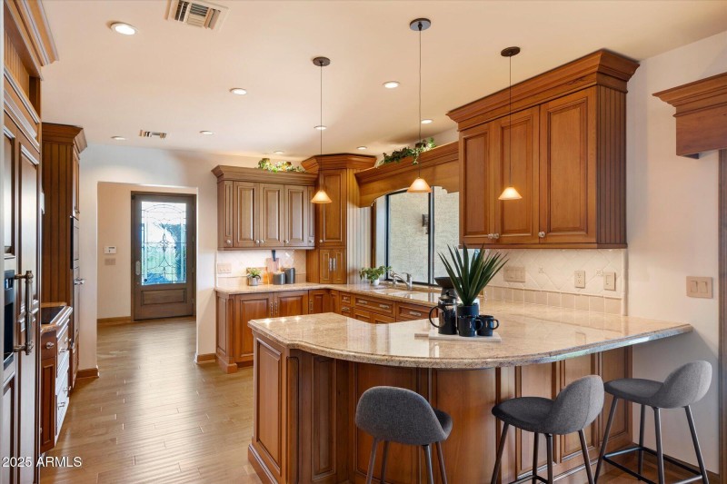 Breakfast Bar Overlooking Kitchen