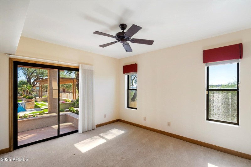 Bedroom 3 with Direct Patio Access