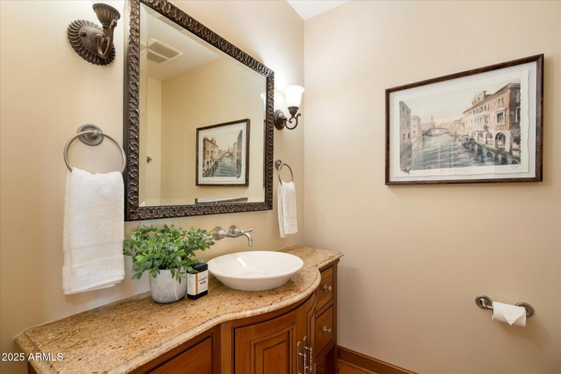 Stylish Hall Bath for Family or Guests