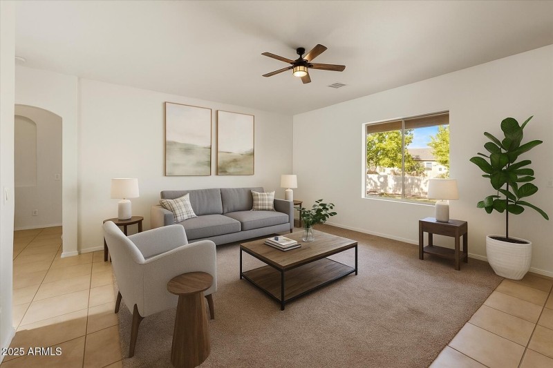 Brombil Living Staged