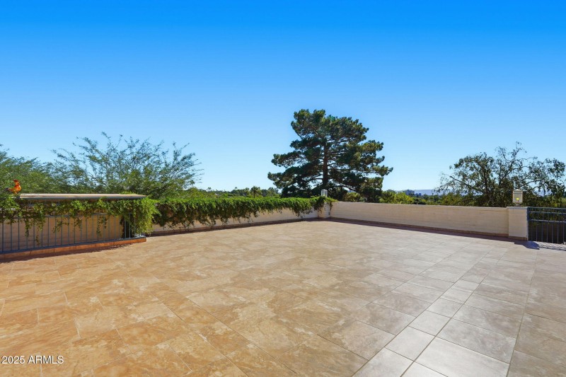 Above Garage Pation Looking South East