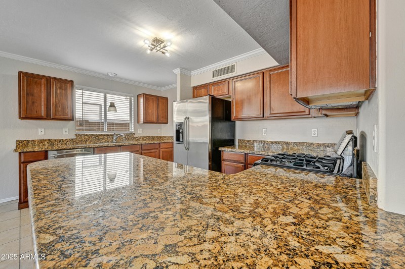 Granite Slab Kitchen