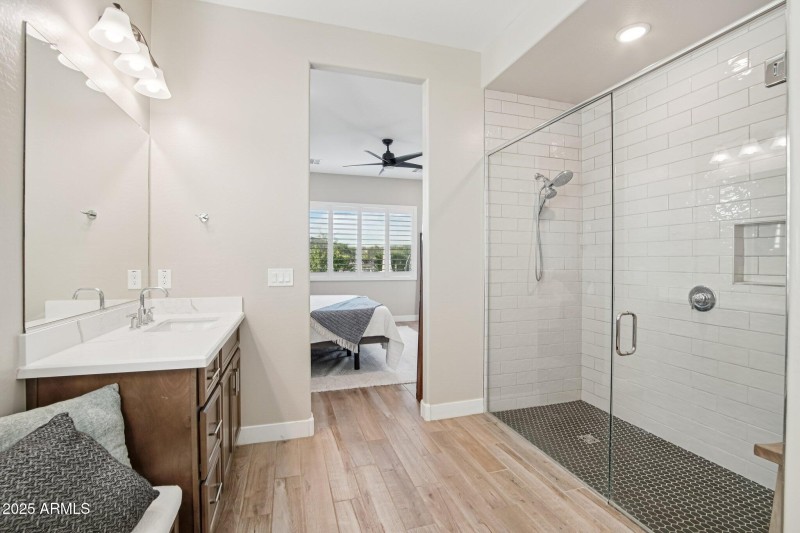 Primary Huge Walk-in Shower