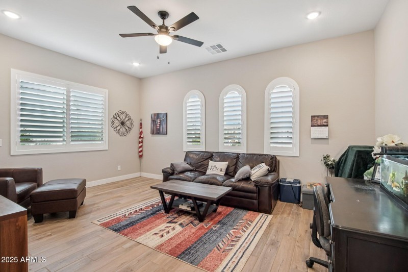 Suite attached Den/Office/Teen Space