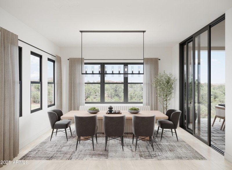 Rendering Dining Area