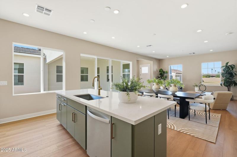 Kitchen W Natural Light