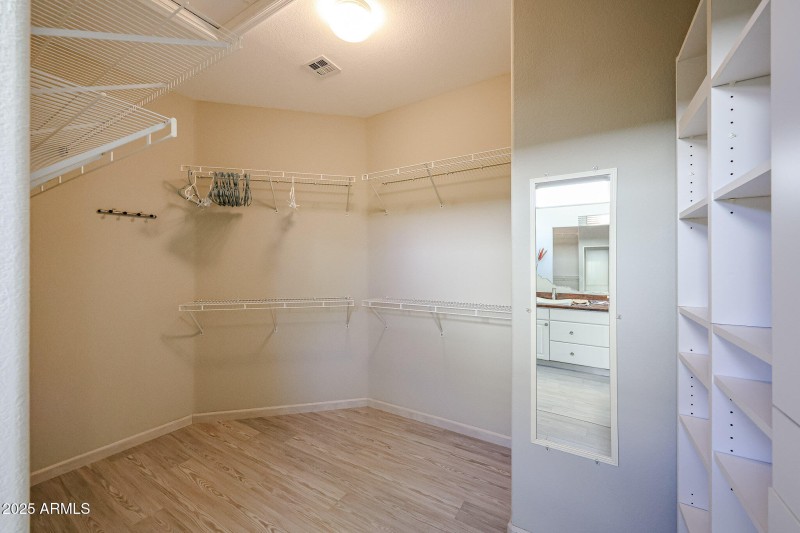 Primary Walk-in Closet
