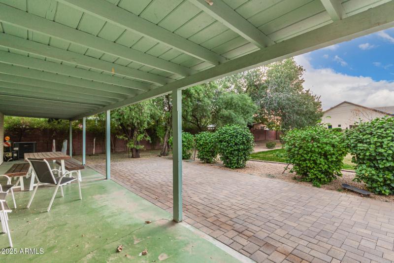 Patio | Rear of Home