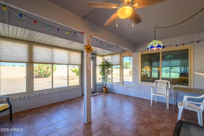 UV Windows in this Fantastic Lanai