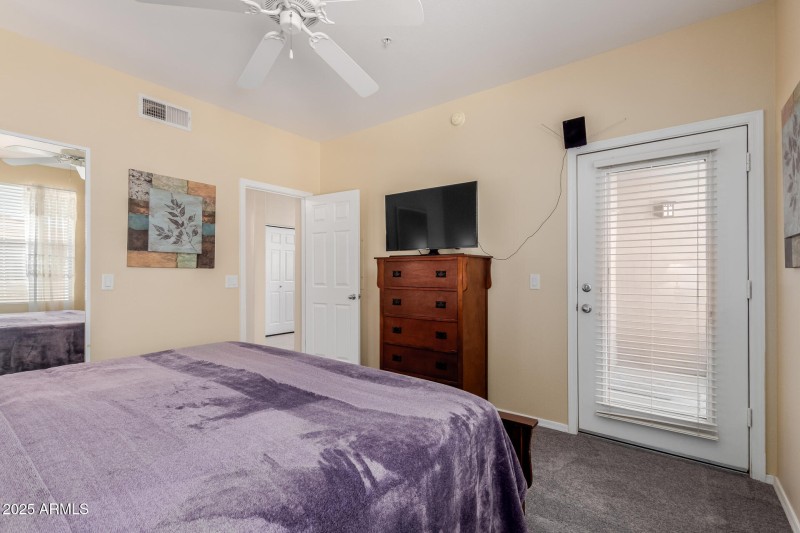 Bedroom with Balcony Access