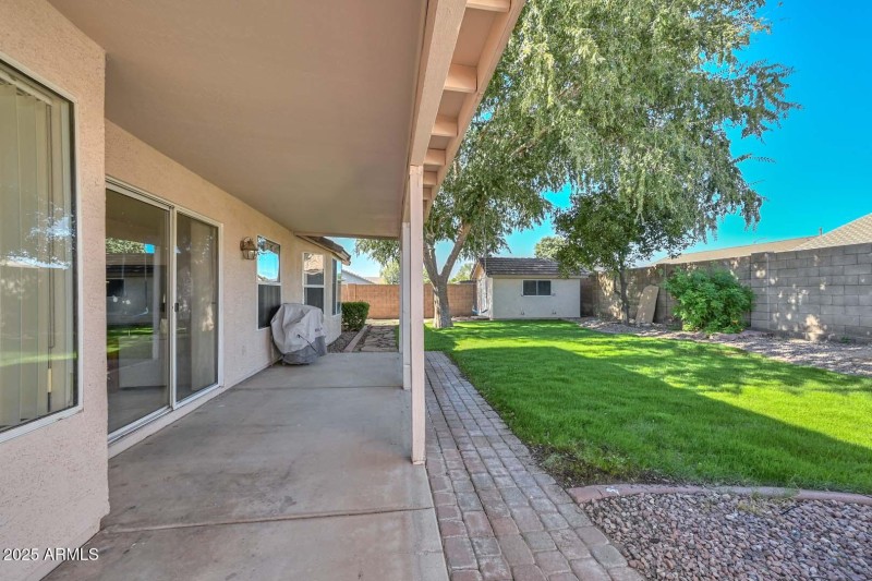 Covered Patio-Backyard