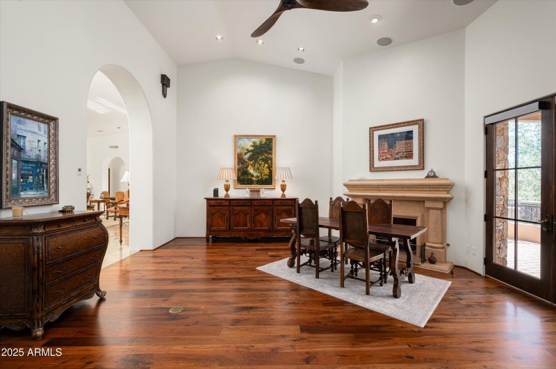 Family Room Fireplace
