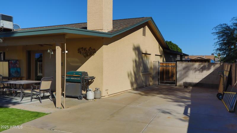 Additional Back yard parking