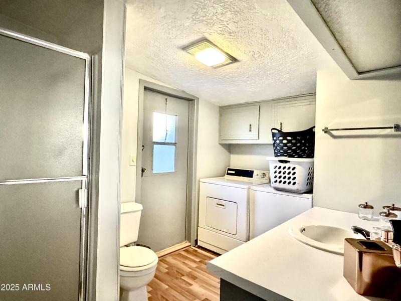 Bathroom 2 & Laundry Room