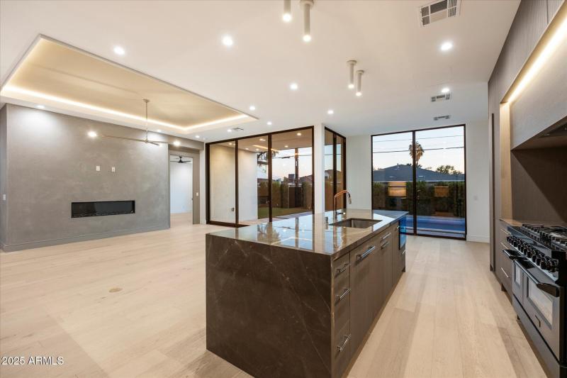 Kitchen to great room