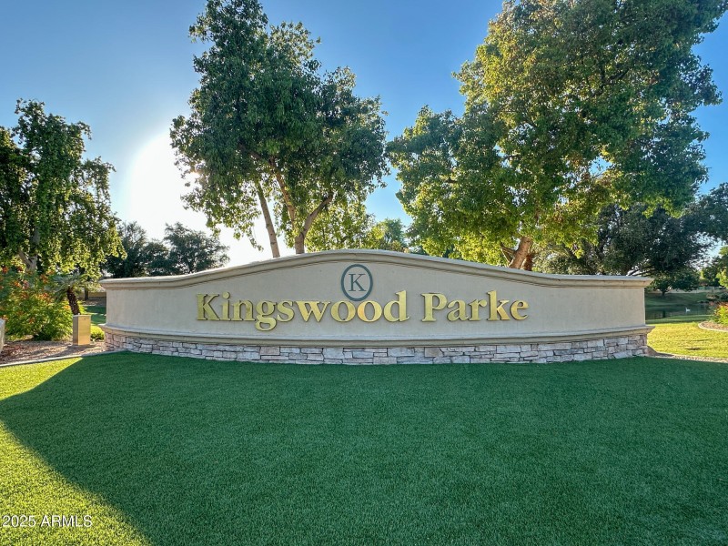 Entrance to community