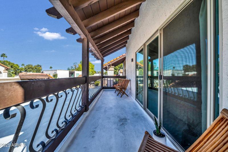 Upstairs Loft Balcony