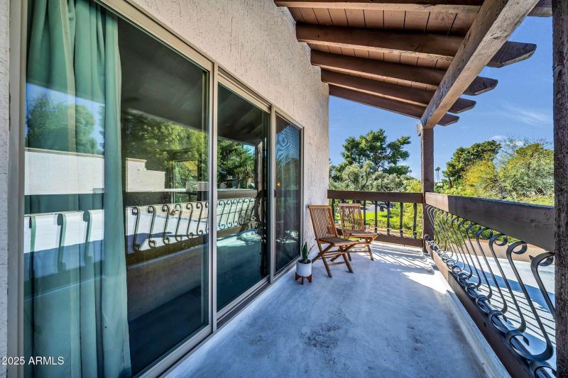 Upstairs Loft Balcony