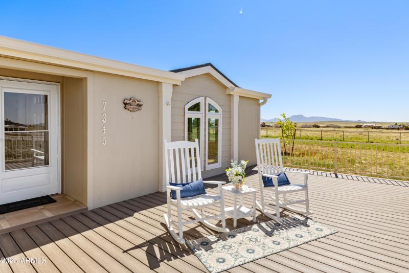 Come enjoy the views from the deck!