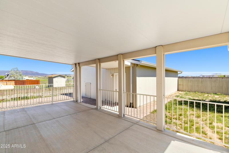 Covered Back Patio